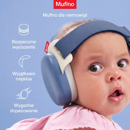 Mufino™ — nauszniki wyciszające dla niemowląt i dzieci