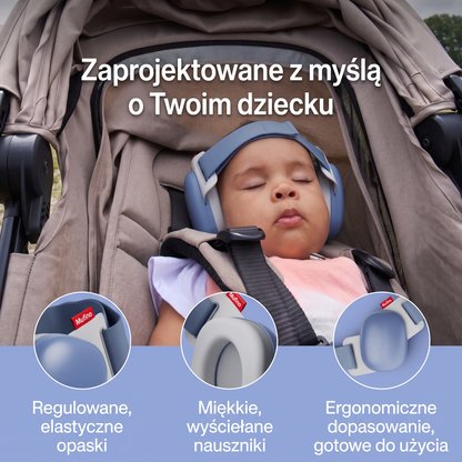Mufino™ — nauszniki wyciszające dla niemowląt i dzieci